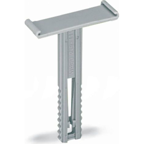 WAGO 249-119 porta-etichetta grigio regolabile 50 pezzi (1/2)
