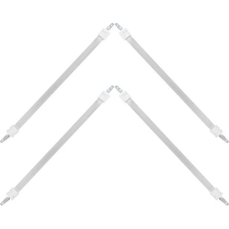 Pièces de rechange pour tubes de quartz utilisés dans les éléments chauffants électriques, compatibles avec les accessoires de chauffage, lot de 8 pièces. (1/5)