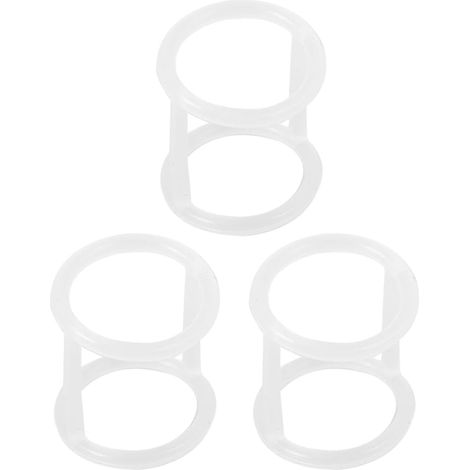 3 Pièces de Joints D'étanchéité Accessoires pour Sorbetière en Silicone Blanc Résistants à L'usure et Usage Prolongé pour Machine à Glace Italienne (1/5)