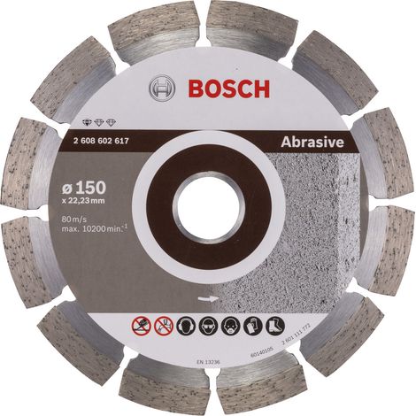 Bosch  Disco  de  diamante  Standard  for  Abrasive  150x22,23x2x10  mm  2608602617 (1/3)