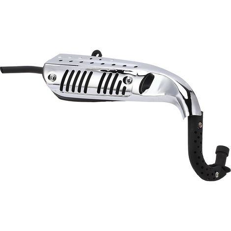 Tuyau de silencieux d'échappement de moto avec alliage d'acier de bouclier thermique pour Z50 49-107cc Mini Trail Dirt Pit Bike (1/5)