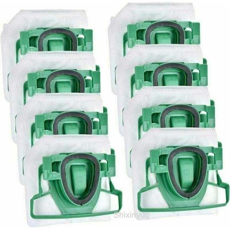 sacche aspiranti in micro-polare adatte alle sacche per polvere Vorwerk Folletto 200 VK200 FP200,5 per le persone allergiche - (1/4)