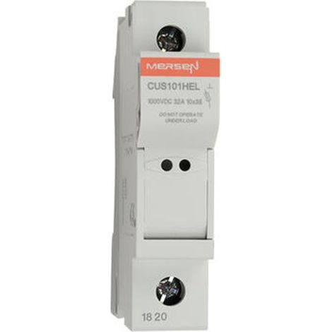 portafusibles Mersen cus101hel IP20 modular seguro para dedos
