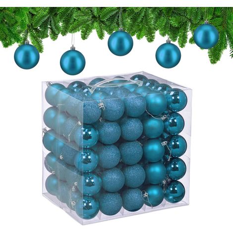 Set di palline per albero di Natale, 100 pezzi, 3 design (1/5)