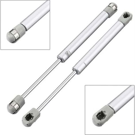 80N = 8kg de force 2PCS vérins à gaz 80N verin meuble hydraulique ressort amortisseurs à gaz d'origine porte armoire de cuisine Bras pneumatique pour levage de porte armoire meuble cuisine amortisseur (1/2)