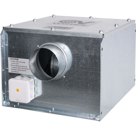 Ventilateur centrifuge Vort QBK Quiet 125