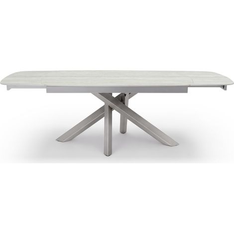 Table à manger extensible en céramique travertin travertin CAST (1/5)