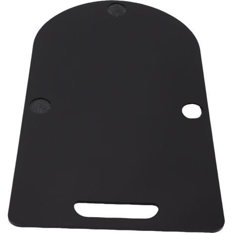 Plateau coulissant adapté au robot pâtissier TM7, tapis de glissement, plateau en acrylique pour robot pâtissier, protège le plan de travail de la cuisine, facile à nettoyer, couleur noire. (1/3)
