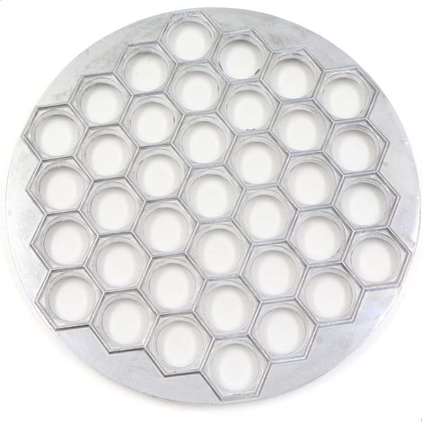Ravioliform aus Aluminiumlegierung, Gebäckwerkzeug zur schnellen Zubereitung von 37 Ravioli, spart Zeit in der Küche (1/5)