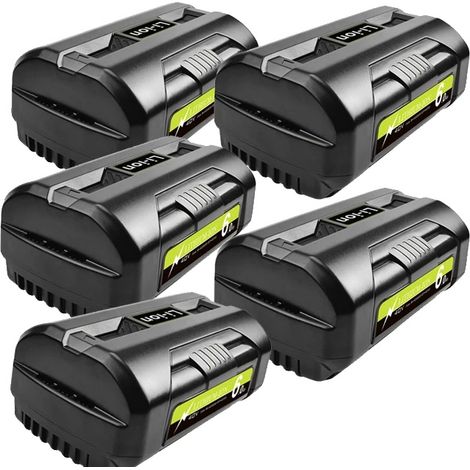 Batería recargable, compatible con herramientas eléctricas de 40 V, alta capacidad de 6000 mAh, 5 (1/2)