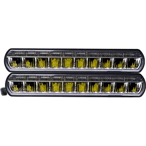 2x Lampada da lavoro a LED 50W LED BAR 32cm 12/24V 6000K Bianco freddo R10 Off-Road (1/5)