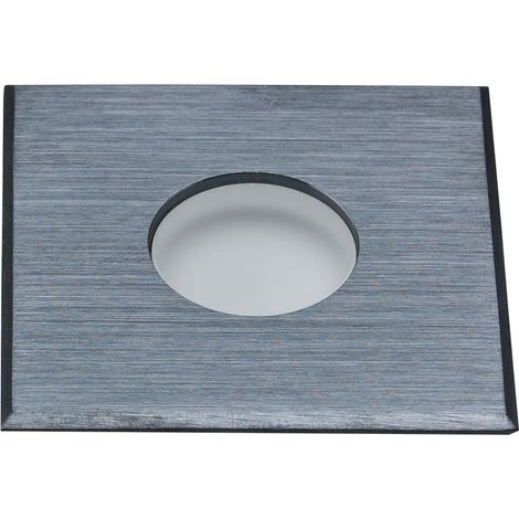 Encastré de sol extérieur ZEPH 1 24V carré anthracite bleu 2W - EUROPOLE - 55014AN