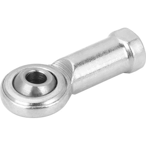 Lot de 10 rotules femelles M4 acier à roulement, filetage à droite et à gauche, tige filetée pour liaison mécanique (1/5)