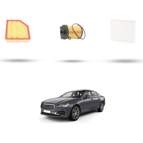 Kit tagliando 4 filtri compatibile con Volvo S90 II 2.0 D5 Mild Hybrid 173Kw dal 2020 (1/4)