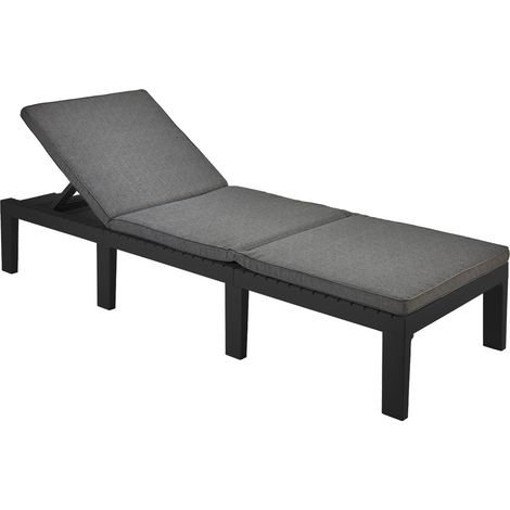 Lit bébé en polypropylène 'Haïti' Anthracite
