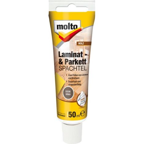 MOLTO Laminat+Parketspachtel Eiche Grau 50ml - 5233025
