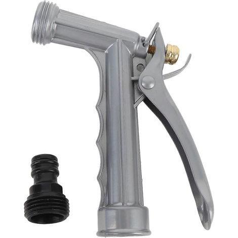 Garden Hose Nozzle Adjustable High Pressure Nozzle Sprayer for Watering Plants Washing Car Showering (1/4)