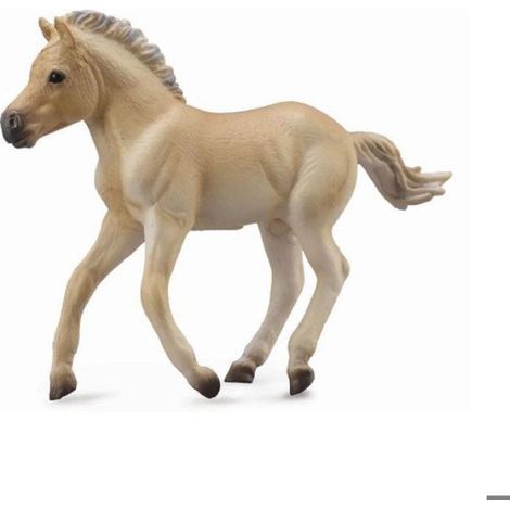 Figurine Cheval : Poulain Fjord isabelle brun