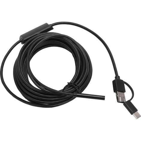 5,5-mm-Endoskop, 3-in-1-USB-Boreskopkamera mit IP67-Wasserdichtigkeitsklasse (1 m) (1/5)