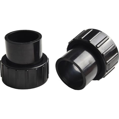 Kit de raccord de rechange pour pompe de piscine Pentair 350157, adaptateur de 3,8 cm avec écrous et joints toriques, pièces d'accouplement en plastique noir pour pompes variables (1/5)