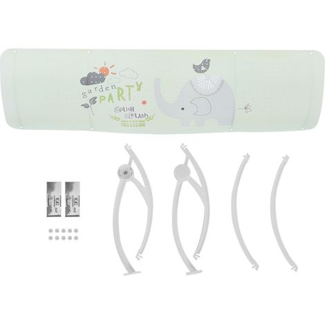 Deflecteur Climatisation Universel Reglable Anti Vent Installation Facile Pour Maison 90cm (1/5)