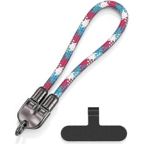 Câble de charge tressé 2 en 1 anti-perte avec cordon de données, charge rapide PD240W pour iPhone 16, couleur poudre de sakura (1/5)