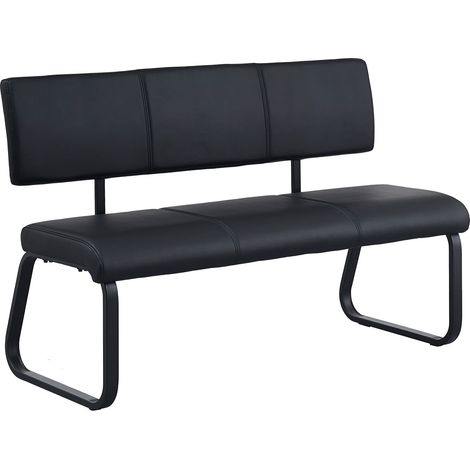 Banc d'intérieur VILAS Noir