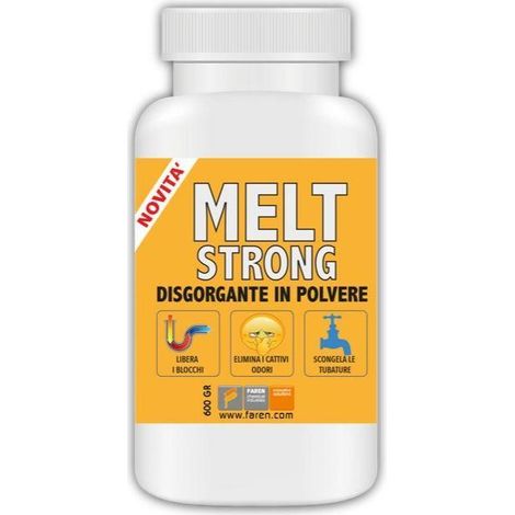 Melt Strong – Die Brausepulverlösung für Abflüsse, Rohre und Klärgruben. (1/4)