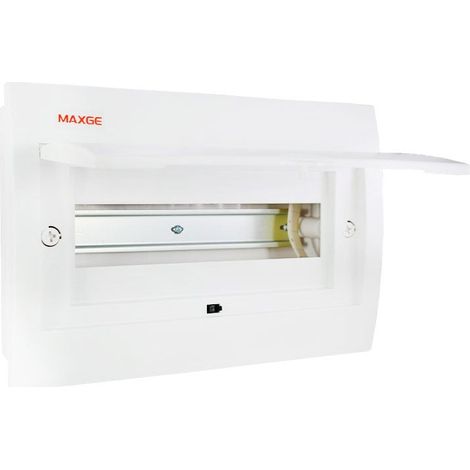IluminaShop - Cuadro Electrico Empotrable 12 Modulos con Puerta Blanca IP30
