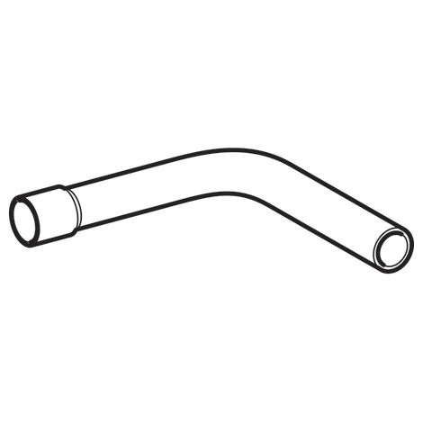 Rallonge de coude de chasse 90° – Manchon à emboîter – PVC pour réservoirs Geberit – Fixation rapide – Raccord de robinetterie (1/3)