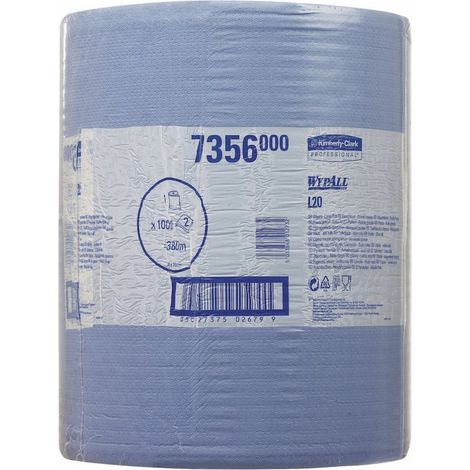 Essential Wischtücher Großrolle blau (1/4)