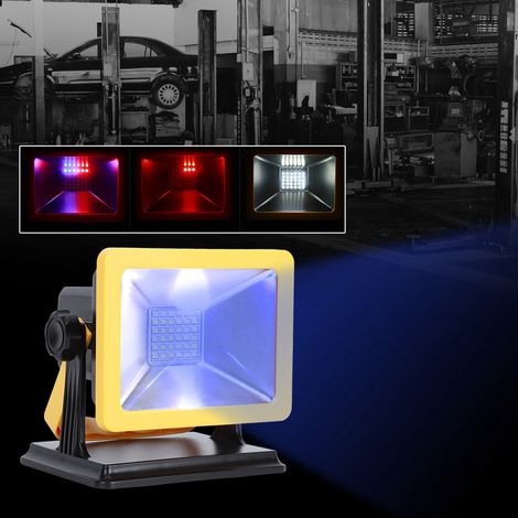 30W LED-Flutlicht, USB-wiederaufladbar, tragbar, wasserdicht, Notbeleuchtung für Outdoor-Camping (1/5)