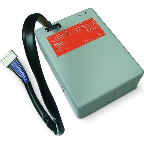 Batterie de secours 24V 4A pour motorisations Nice HOME – Autonomie 12h – Compatible avec NICE HOME FILO400, ARIA200, RIVA200, MAESTRO300, AVIO1000 – PR100 – Nicehome