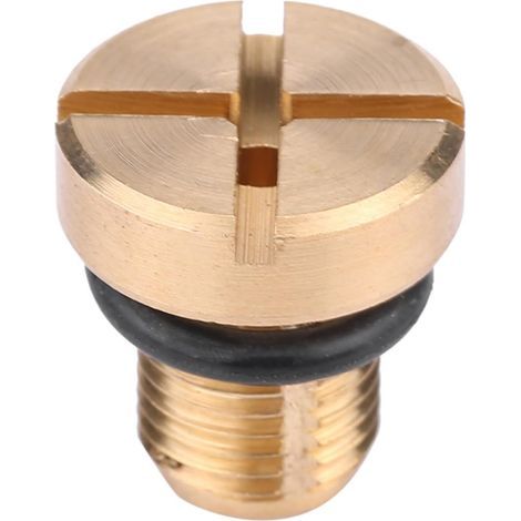 1 Ablassschraube, massives Messing, O-Ring, für Kühler 17111712788 (1/5)