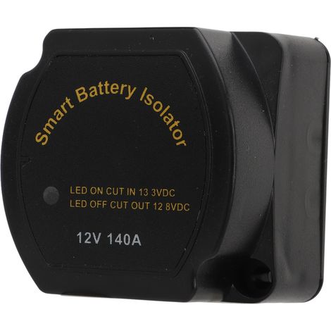 12V 140A Doppelbatterie-Trennschalter-Kit mit empfindlichem Smart-Relais für ATV, UTV, 4WD, RZR und Wohnmobil-Batterierelais-System (1/5)