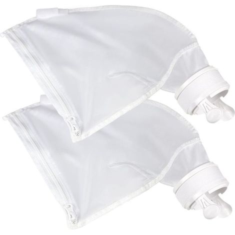 Sac de Nettoyeur de Piscine,Pochette en Nylon à Fermeture Eclair de Remplacement pour Les Pièces de Nettoyeur de Piscine Polaris 280 et 480 (2 Pack) (1/4)