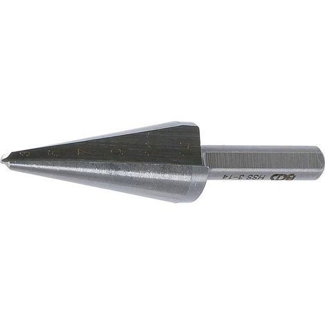 Fraise à Chanfreiner la Tôle Haute Performance Taille 1 - 3 à 14 mm - Précision et Durabilité, Acier - D-Work