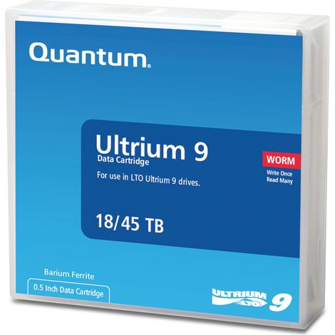 Quantum MR-L9MQN-02 medio de almacenamiento para copia de seguridad Cinta de datos virgen 18 TB LTO 1,26 cm