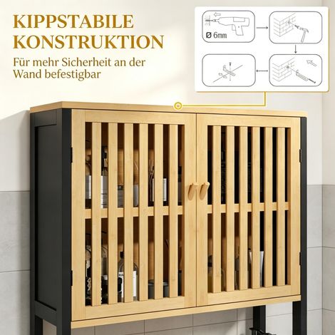 Enfilade / commode de rangement, salon ou salle à manger, grand volume de rangement, grand rangement, étagères de rangement, rangement salon, rangement cuisine (1/5)