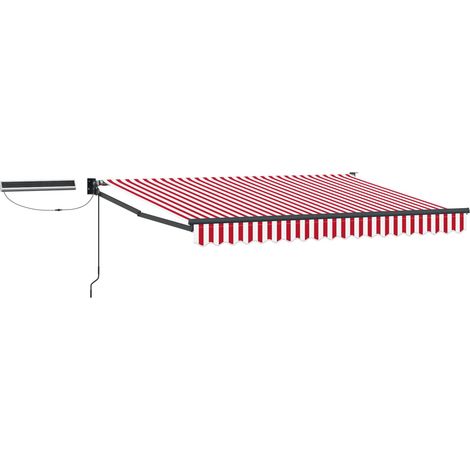 Electric Retractable Awning 3.5 x 2.5 m vidaXL (1/5)