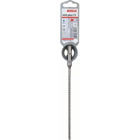Broca SDS plus plus-7X 5,0x150x215mm Bosch