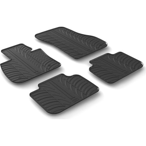 Set tappeti su misura in gomma - compatibile per Bmw X1 (F48) (11/1507/22) anche ibrida