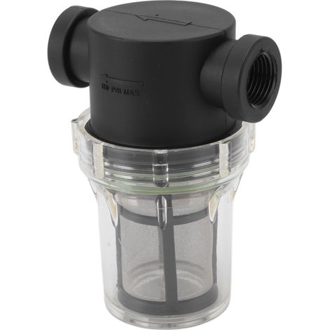 Filtre à Eau Haute Pression G1/2 100 Mailles pour Nettoyeur - Préfiltre à Sédiments pour Arrosage Jardin (1/5)