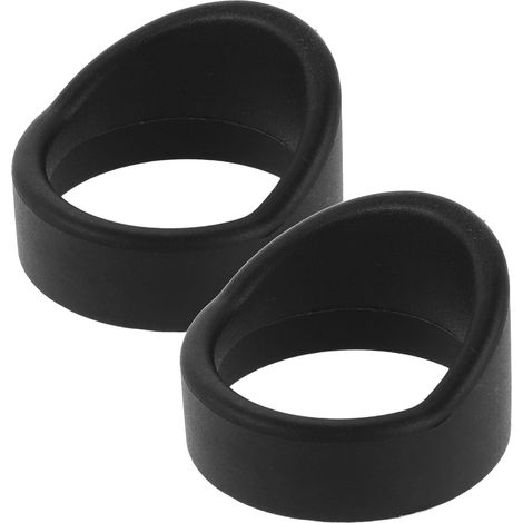 Cache-oculaire Épaisseur d'angle 4mm 2 Pièces en Caoutchouc Noir Confortable et Portable pour Microscope et Lunette D'observation pour Applications Scientifiques (1/5)