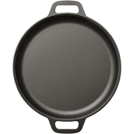 Gusseiserne Grillpfanne für Camping, Steak, Schweinefleisch, Hähnchen –