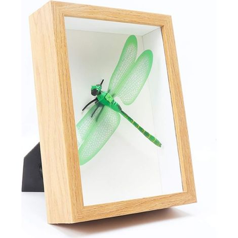 Fotorahmen Probe Holzrahmen Getrocknete Blumen Fotorahmen Dekoration Dekoration Geschenkrahmen (Farbe: Zeitung, Größe: 7 Zoll) (1/5)
