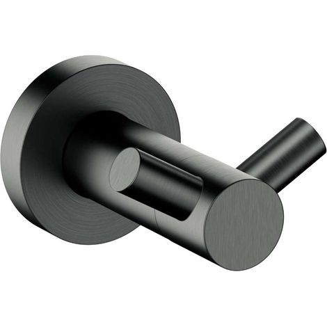 OMNIRES Modern Project - Gancho doble, grafito cepillado MP60120GR (1/2)