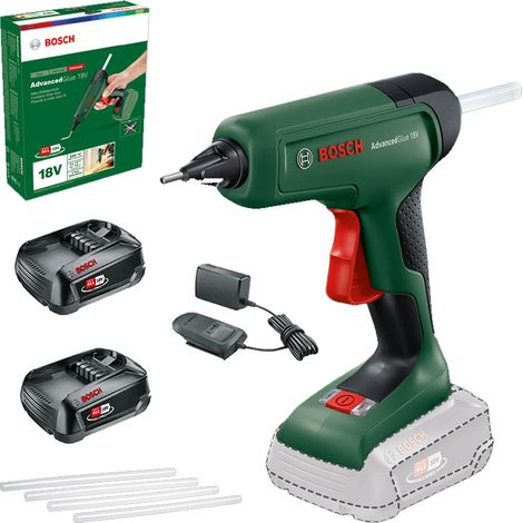 Bosch 0603264800 AdvancedGlue 18V Cordless Glue Gun + X2 1.5AH Battery kit (1/5)