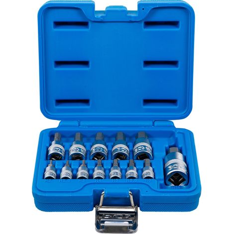 BGS 74257 Bit-Einsatz-Satz 1/4"-3/8"-1/2" 2-14 mm 13-telig (1/5)
