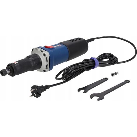 Meuleuse Droite 550W - Pince de Serrage 6mm - Vitesse Variable (7000-34000 tr/min) - Outil Rotatif Filaire pour Meulage, Polissage, Gravure et Ébavurage du Métal (1/5)